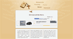 Desktop Screenshot of bibelsprueche.org