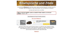 Desktop Screenshot of bibelsprueche.com