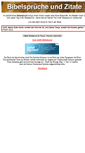 Mobile Screenshot of bibelsprueche.com